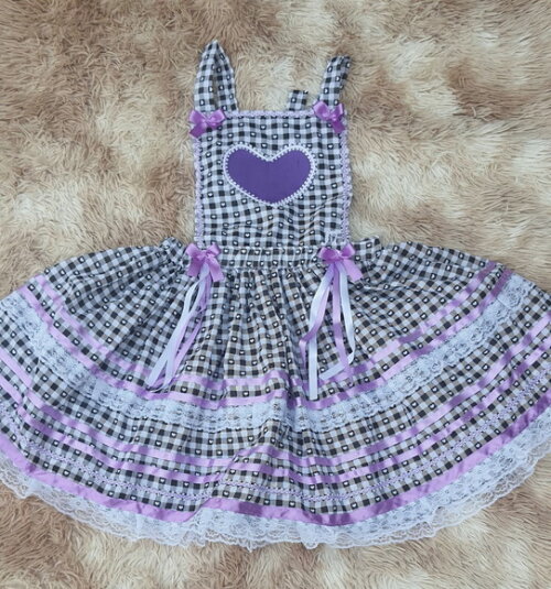Vestido de Festa Junina Infantil Luxo