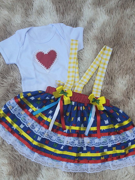 Vestido Junino Baby