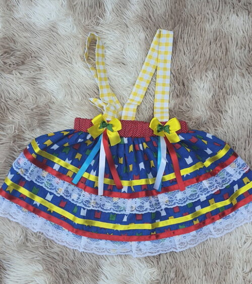 Vestido Junino Baby