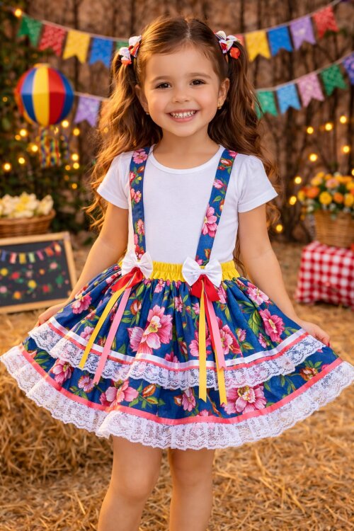 Saia Junina Infantil