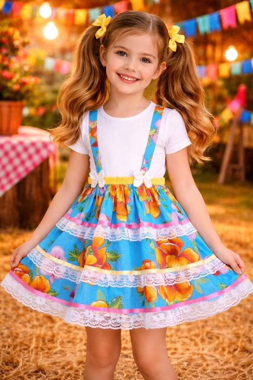 Saia Junina Infantil