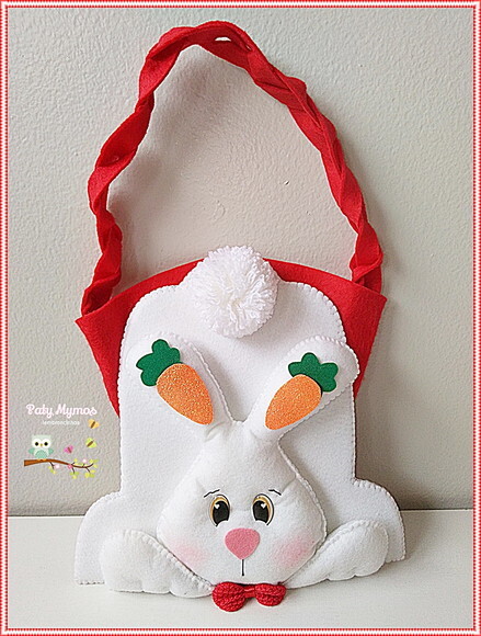 Bolsa Coelho Porta Bombons