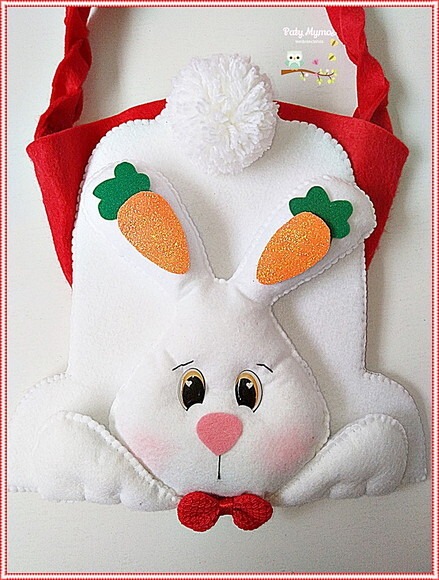 Bolsa Coelho Porta Bombons