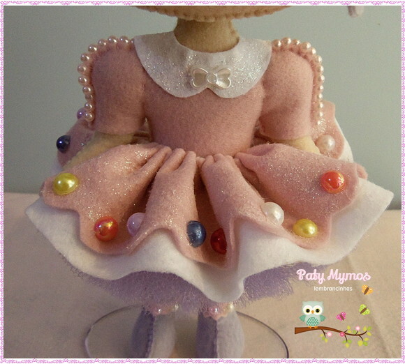 Boneca Chantilly Feliz aniversário
