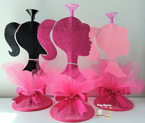 Centro de Mesa da Barbie