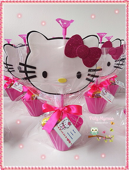 Centro De Mesa Hello Kitty