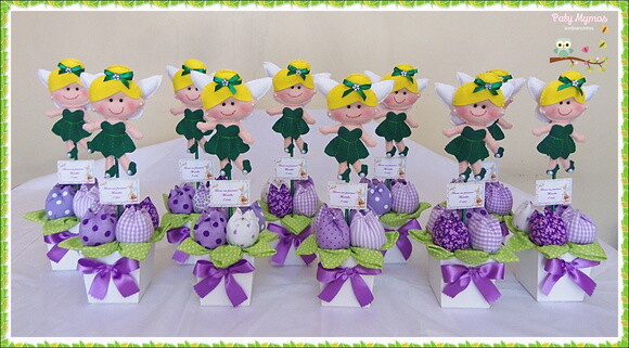 Centro de Mesa Sininho ( Tinker Bell)