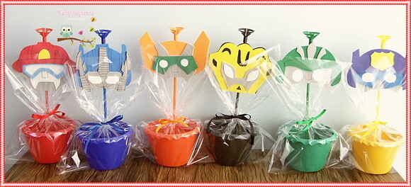 Centro De Mesa Transformers