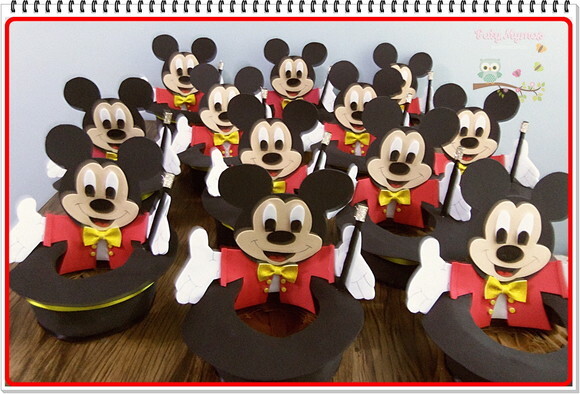 Centros de Mesa Circo do Mickey