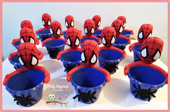 Centros de Mesa Homem Aranha