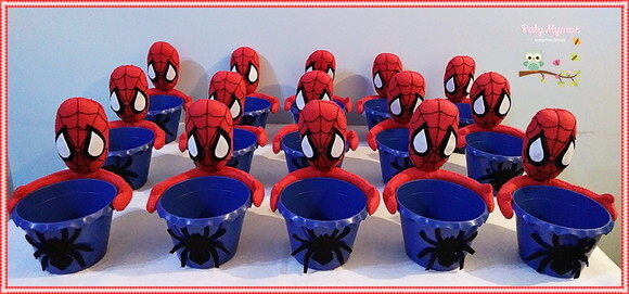 Centros de Mesa Homem Aranha
