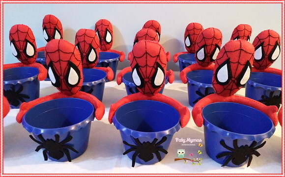Centros de Mesa Homem Aranha