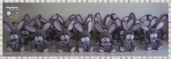 Coelhos de Pelúcia
