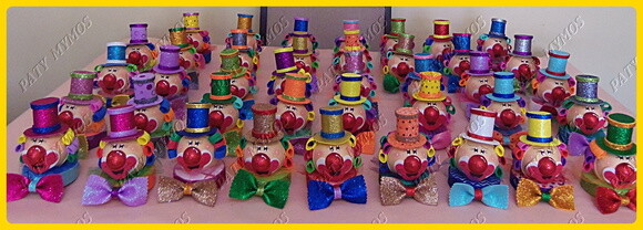Enfeites Palhaço Pirulito