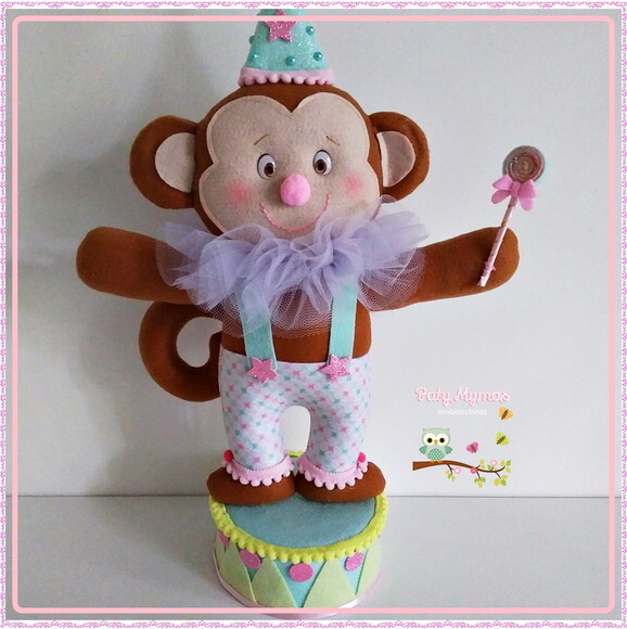 Festa Circo Rosa - Macaco
