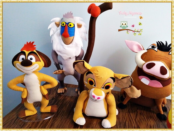 Festa Rei Leão Kit com 5 Peças