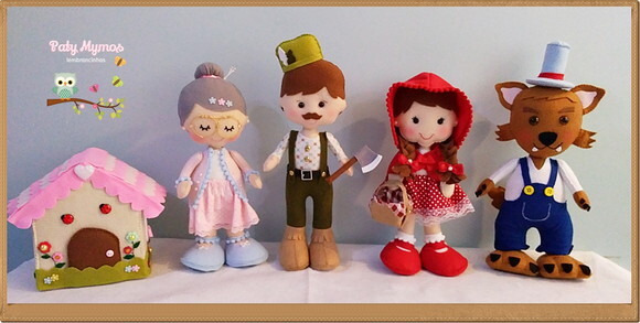 Kit A Turma Do Chapeuzinho Vermelho