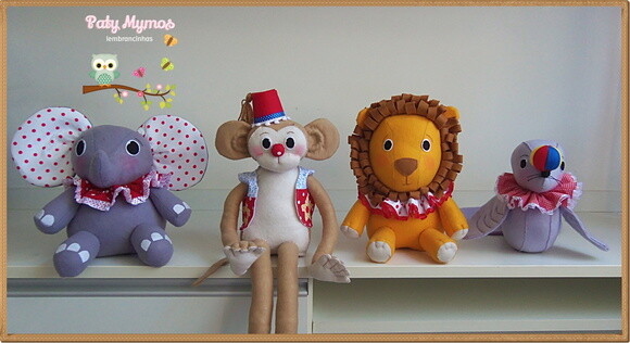 Kit Animais Festa Circo