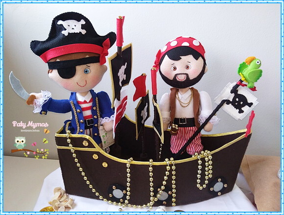Kit Piratas em Alto Mar