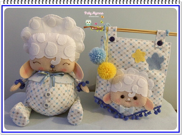 Kit Ovelha Baby e Flâmula