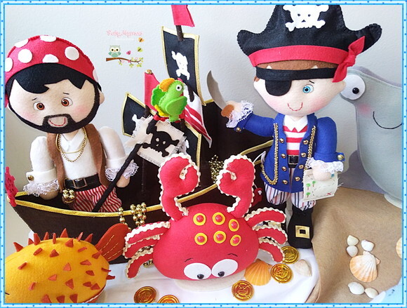 Kit Piratas em Alto Mar
