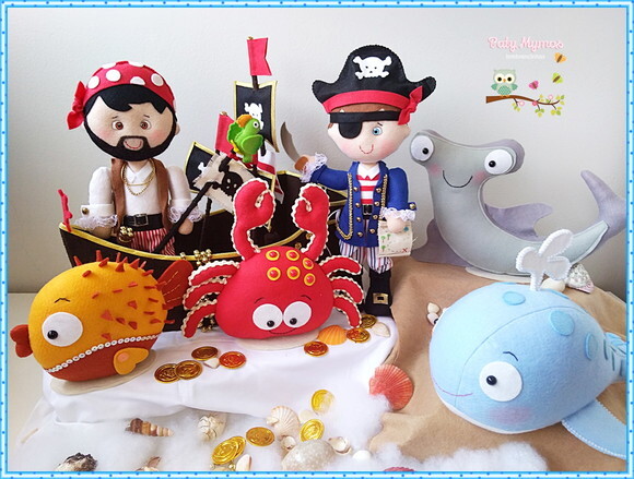 Kit Piratas em Alto Mar