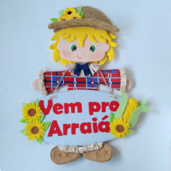 Plaquinha Espantalho