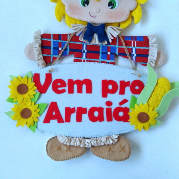 Plaquinha Espantalho