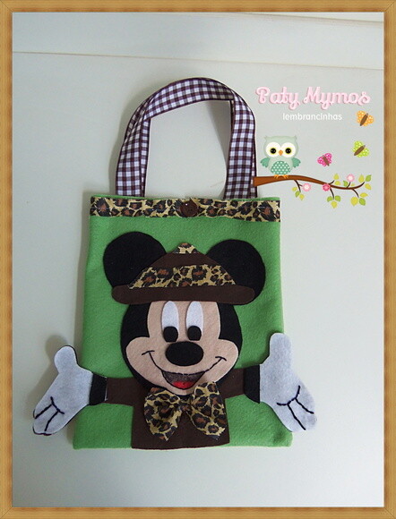 Sacolas Safari Do Michey