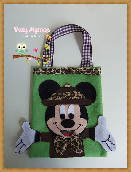 Sacolas Safari Do Michey
