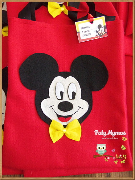 Sacolinhas Do Mickey