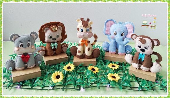 Safari Baby de Feltro