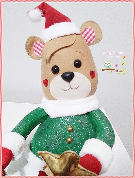 Urso Natalino para Decoração