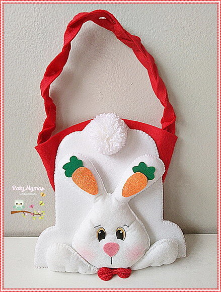 Bolsa Coelho Porta Bombons