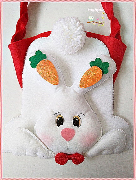 Bolsa Coelho Porta Bombons