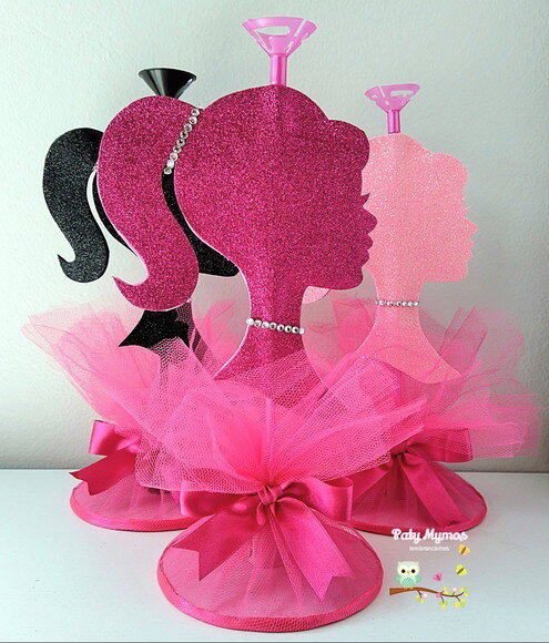 Centro de Mesa da Barbie