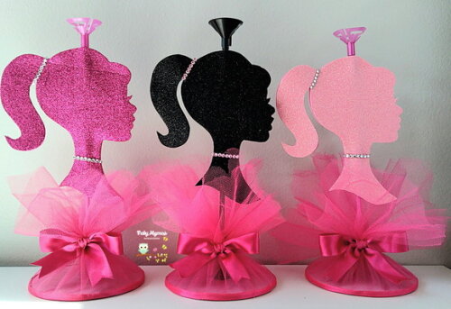Centro de Mesa da Barbie