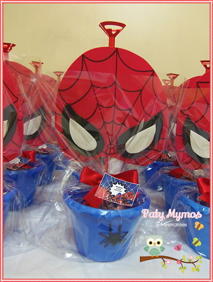 Centro de Mesa Homem Aranha