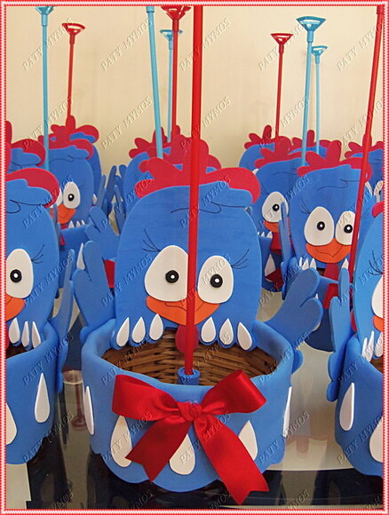 Centro de Mesa Galinha Pintadinha
