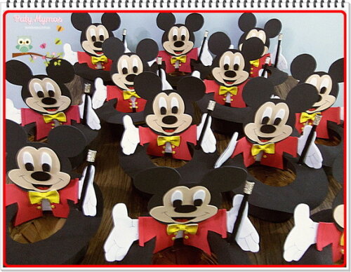 Centros de Mesa Circo do Mickey