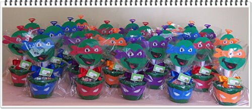 Centros De Mesa Tartarugas Ninjas