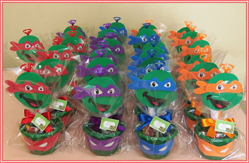 Centros De Mesa Tartarugas Ninjas