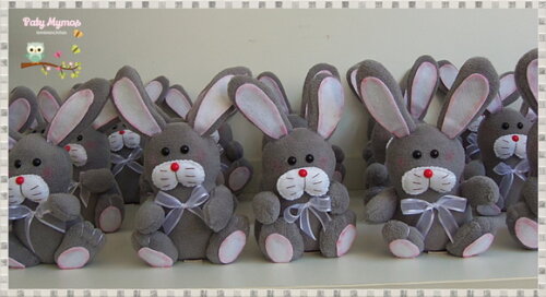 Coelhos de Pelúcia