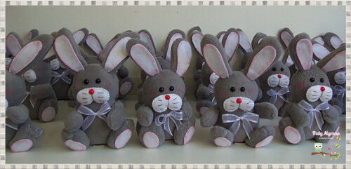 Coelhos de Pelúcia