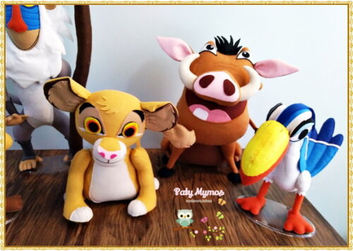 Festa Rei Leão Kit com 5 Peças