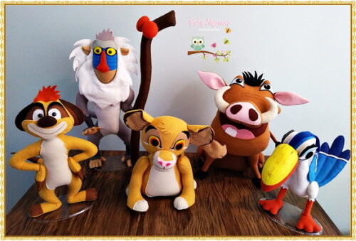 Festa Rei Leão Kit com 5 Peças