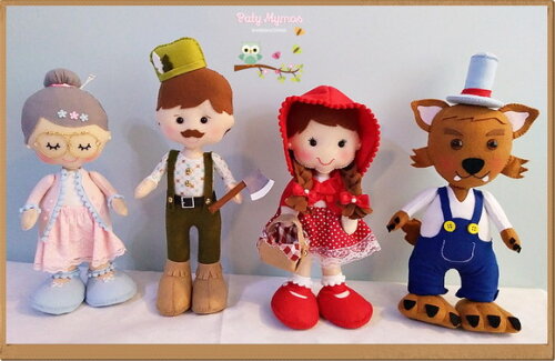 Kit A Turma Do Chapeuzinho Vermelho