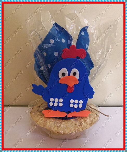 Mini Chapéus Galinha Pintadinha