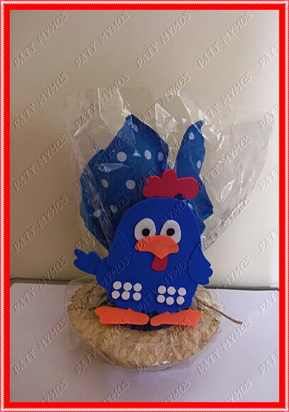 Mini Chapéus Galinha Pintadinha