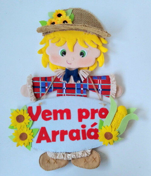 Plaquinha Espantalho